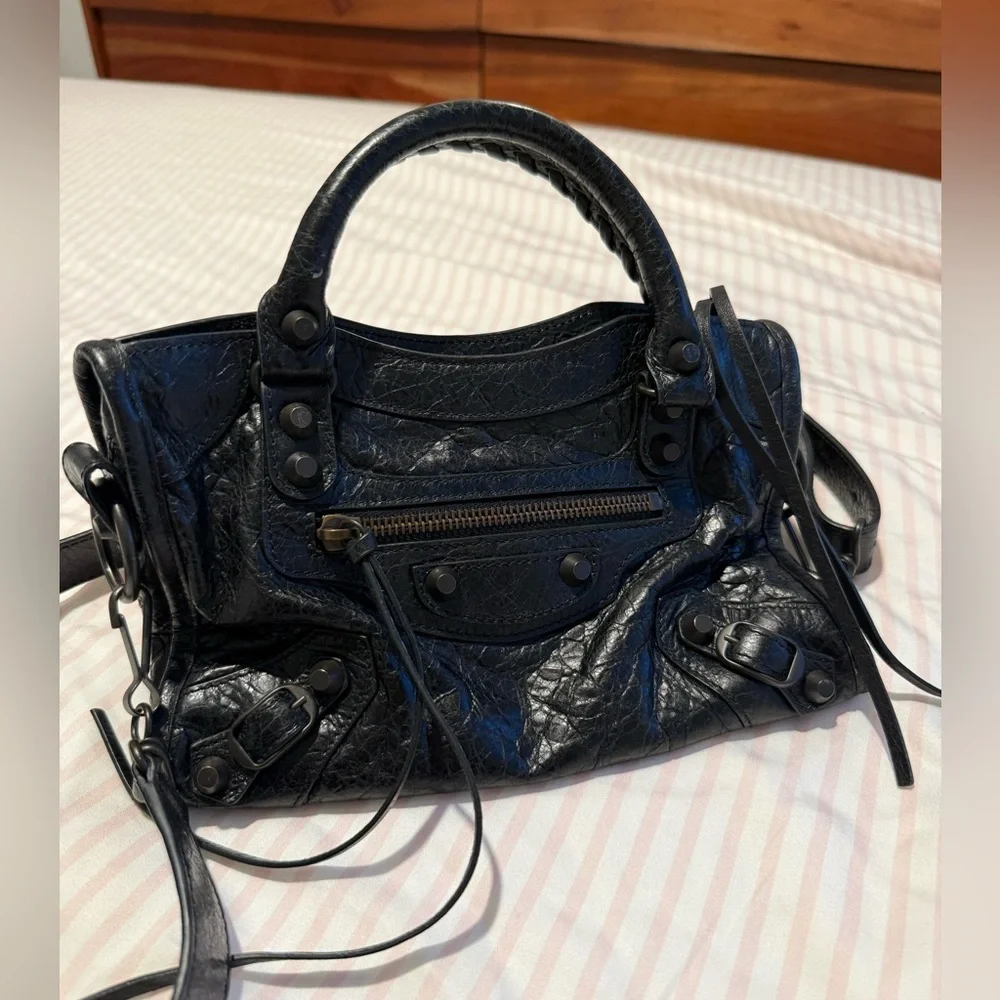 Balenciaga Black Classic City Mini